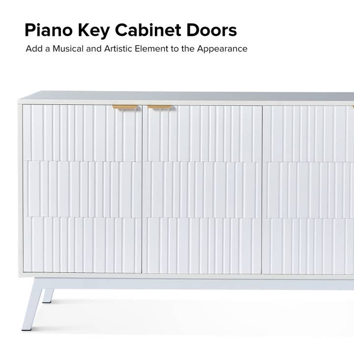 Wholesale Beat 63" Wide 4 door Sideboard