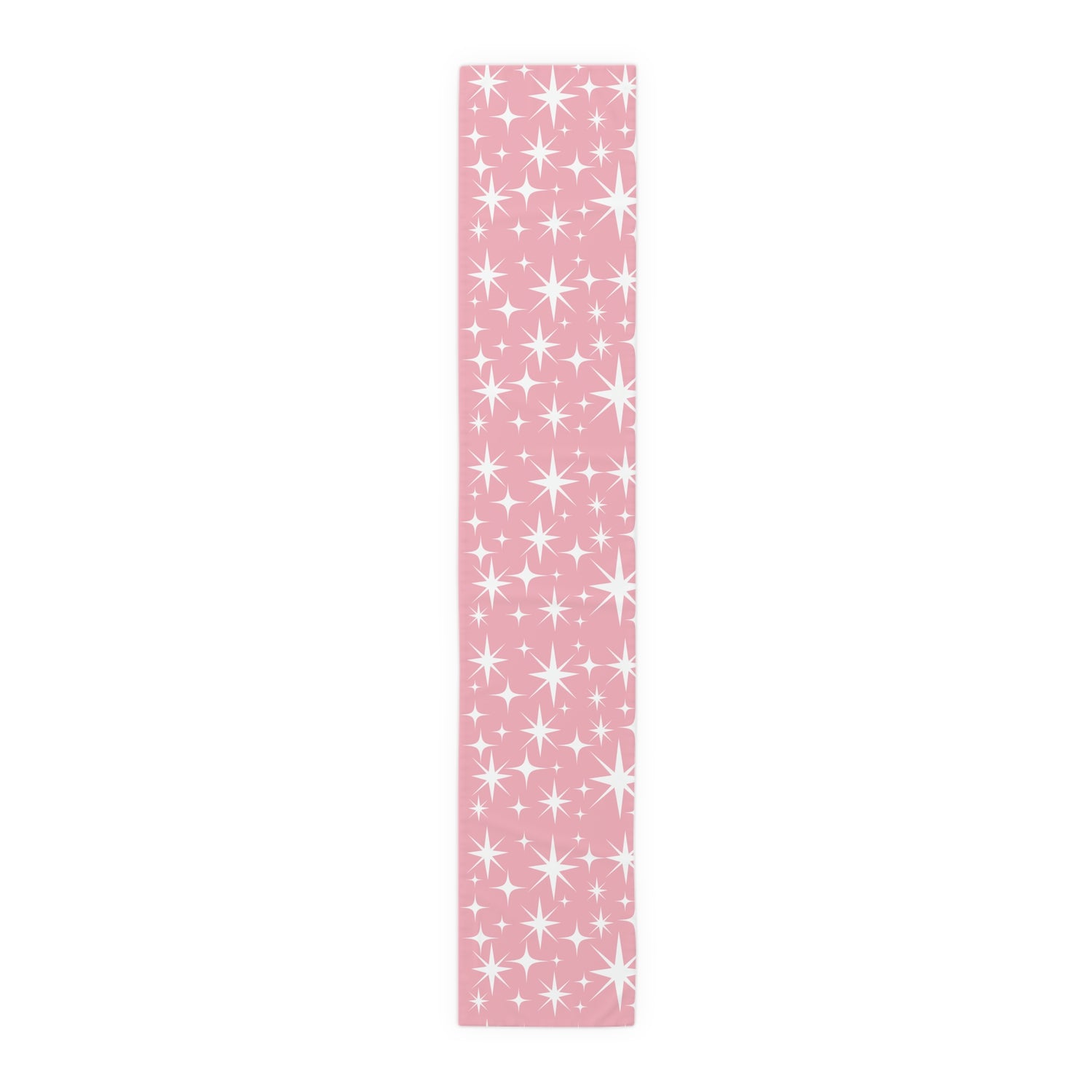 Atomic 50s Pink Starburst Mid Century Modern Table Runner - Mid Century Modern Gal