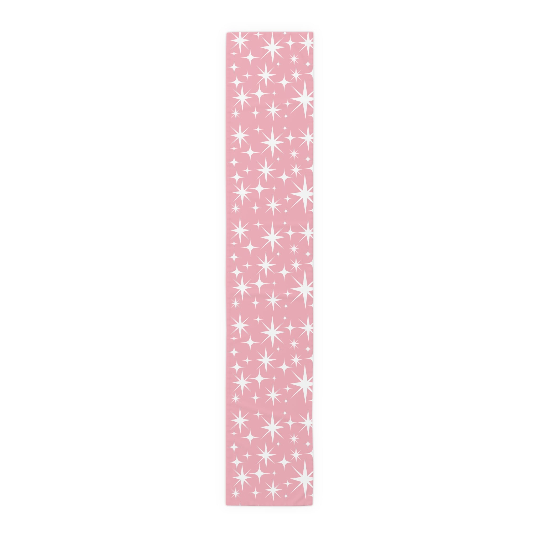 Atomic 50s Pink Starburst Mid Century Modern Table Runner - Mid Century Modern Gal