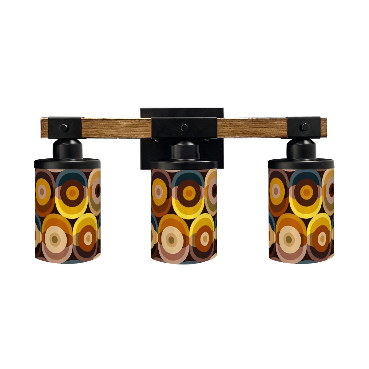 Mid Century Modern Retro Orbs Groovy Vanity Light Fixture - Mid Century Modern Gal