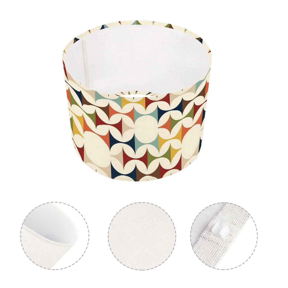 Scandinavian Designed Lamp Shade Mid Century Modern Style - Mid Century Modern Gal