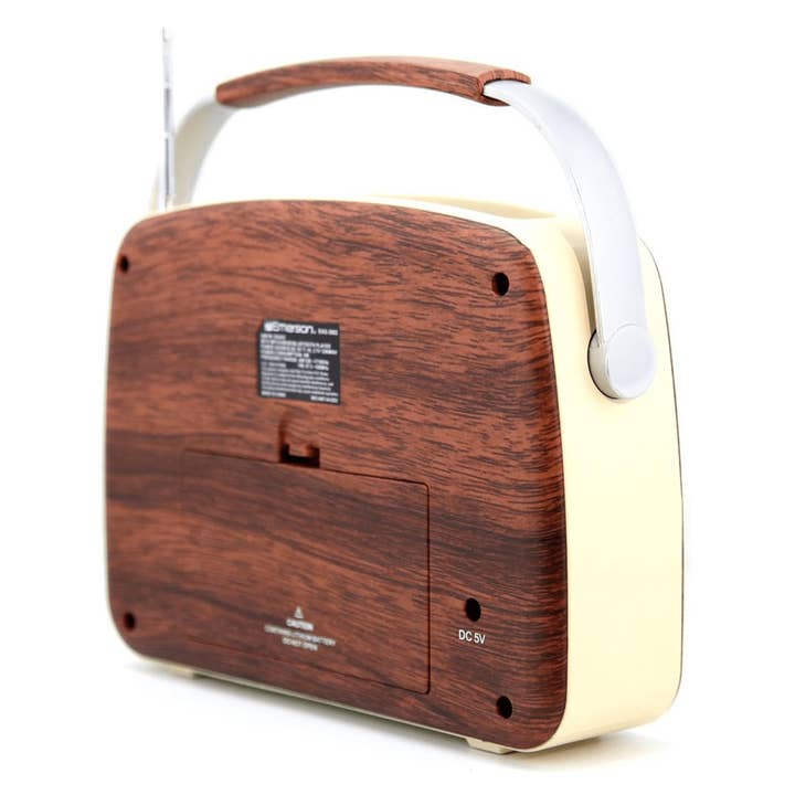 Wholesale Emerson Portable Retro Radio with Rechargeable Battery