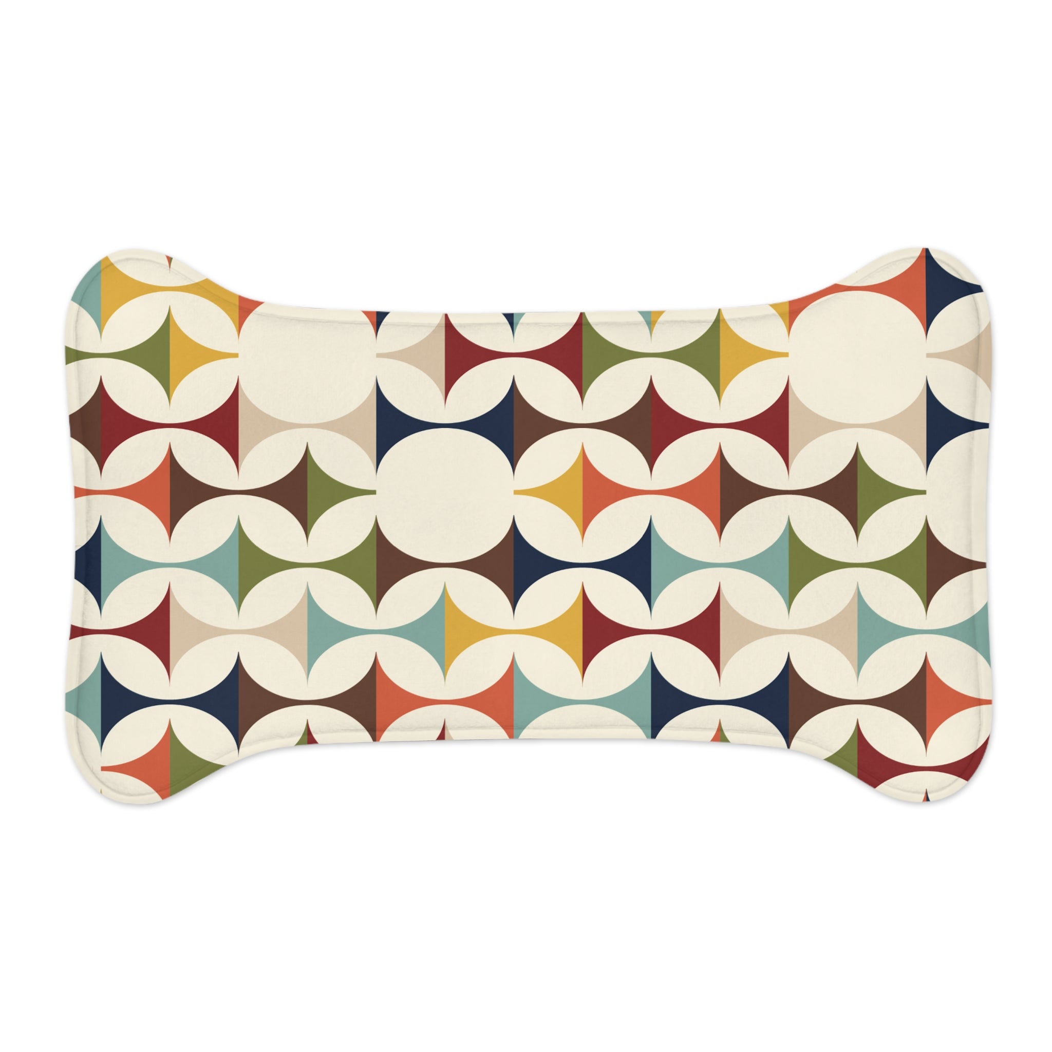 Scandinavian Design Geometric Pet Feeding Mats - Mid Century Modern Gal