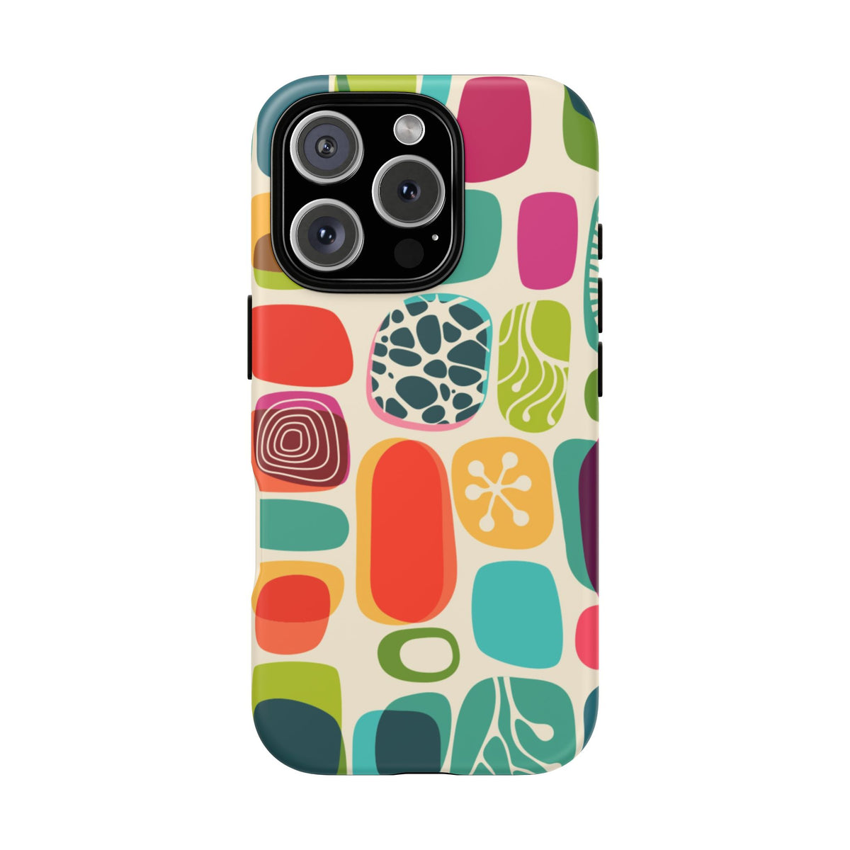 Mid Century Modern Amoeba Designed Tough Phone Case