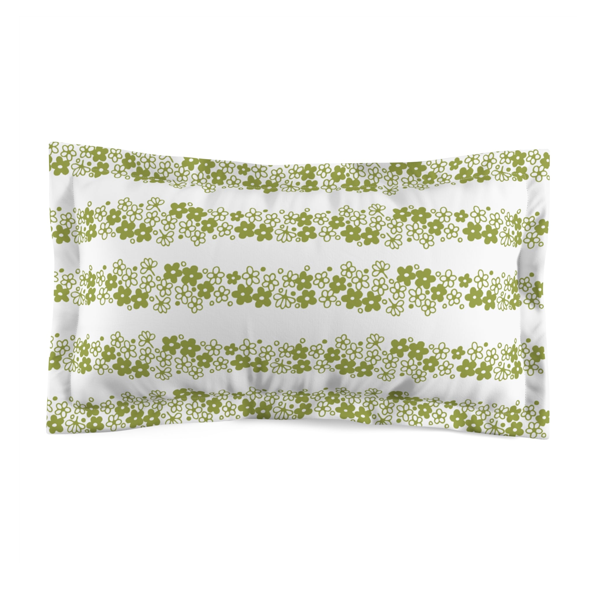 Vintage Pyrex Collector Spring Blosson Crazy Daisy Pillow Sham - Mid Century Modern Gal