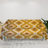 Retro Style, Merry Mushroom Havest Gold, Yellow Couch Cover Blanket - Mid Century Modern Gal