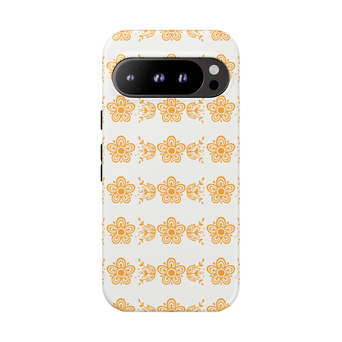 Pyrex Golden Butterfly Floral Phone Case, Tough Cases for Stylish Protection, Gift for Her, Durable, Trendy Floral Design, Cell Phone Cover