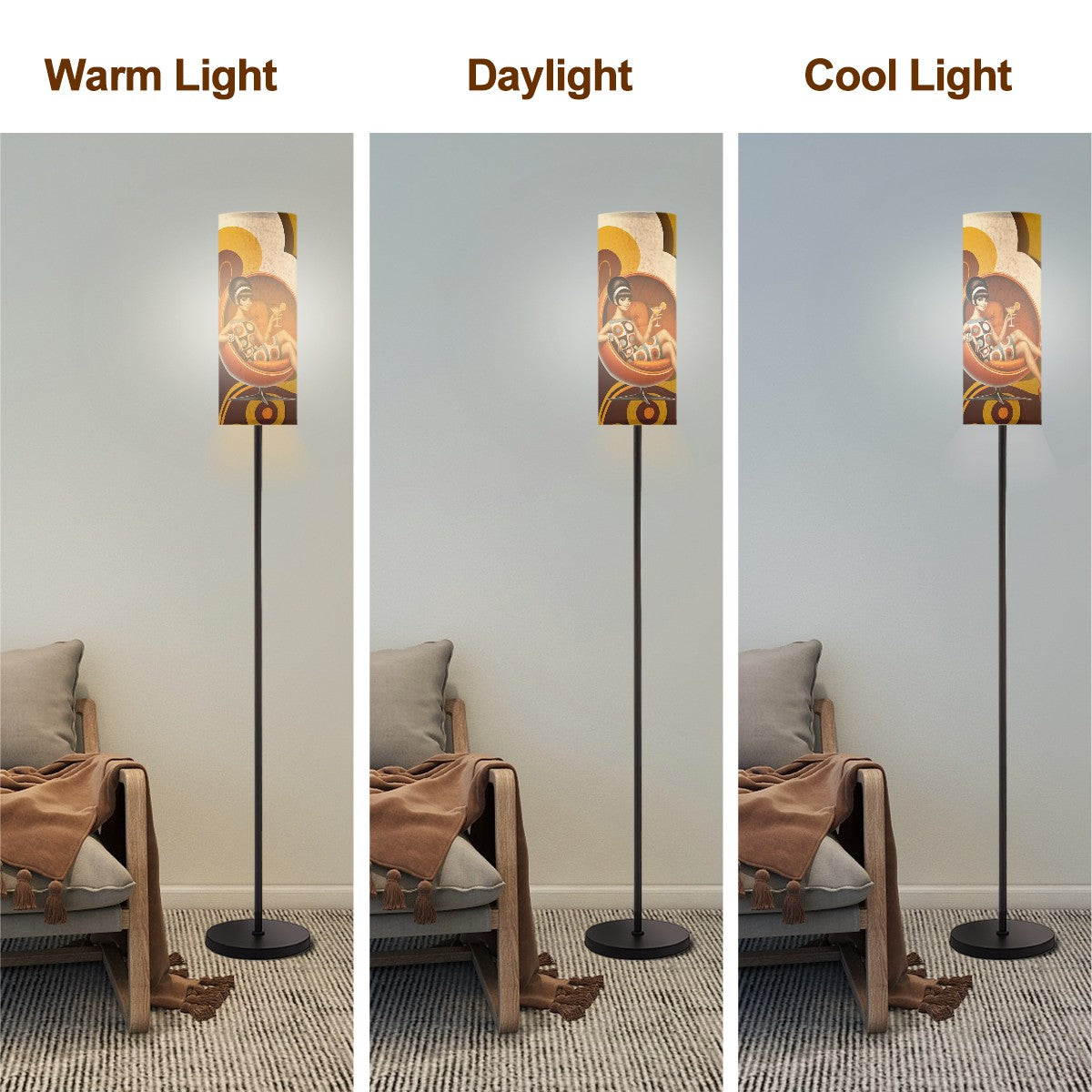 Mid Century Modern Groovy Mod Gal, Retro 60s Modern Floor Lamp - Mid Century Modern Gal