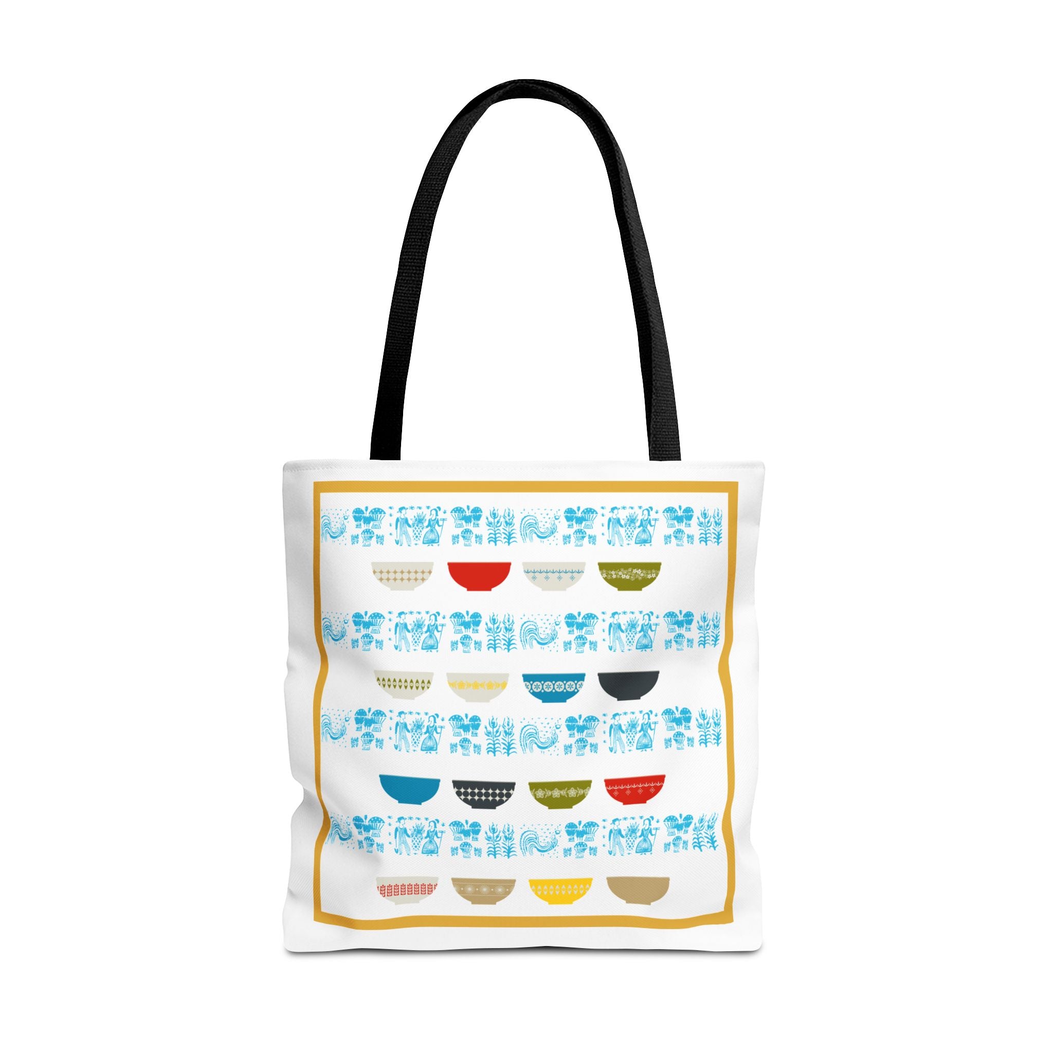 Pyrex Collector, Vintage Pyrex Lover, Kitschy Mod Everyday Tote Bag - Mid Century Modern Gal