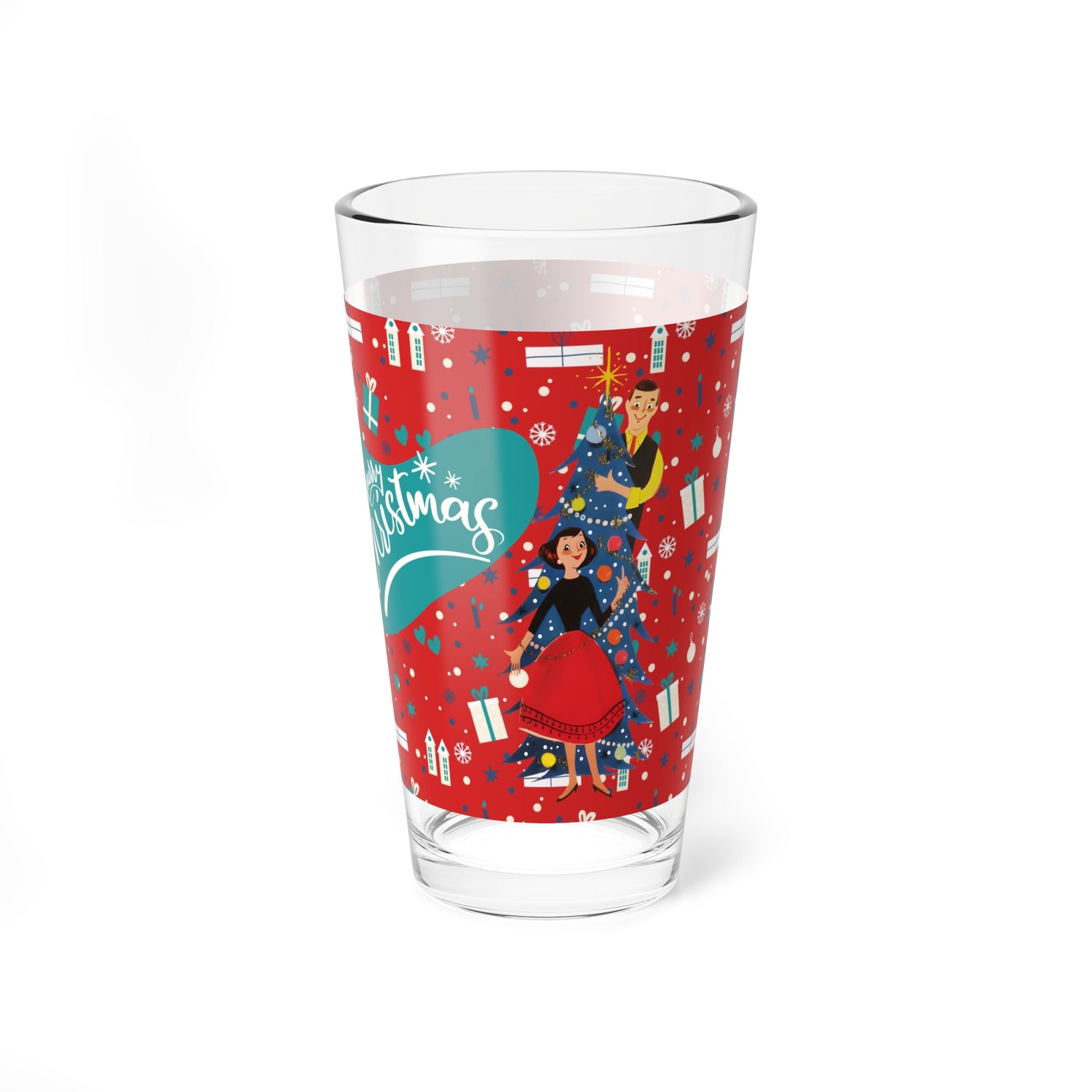 Mid Century Modern Christmas, Kitschy Retro Mod Barware For The Holiday - Mid Century Modern Gal