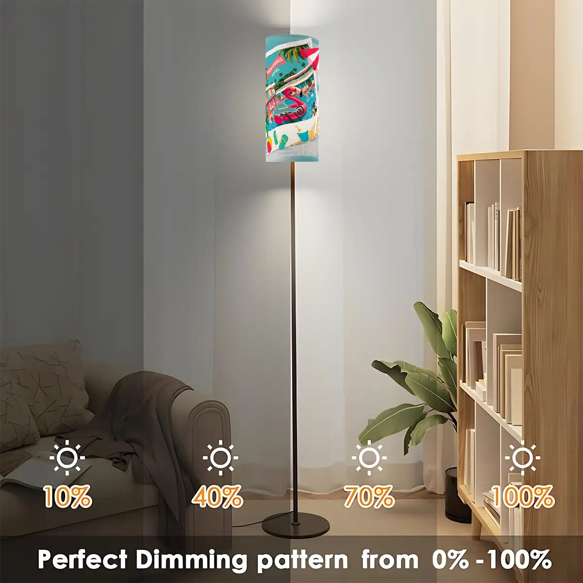 Mid Century Modern Flamingo, Atomic Cats, Kitschy Hotel California MCM Floor Lamp - Mid Century Modern Gal
