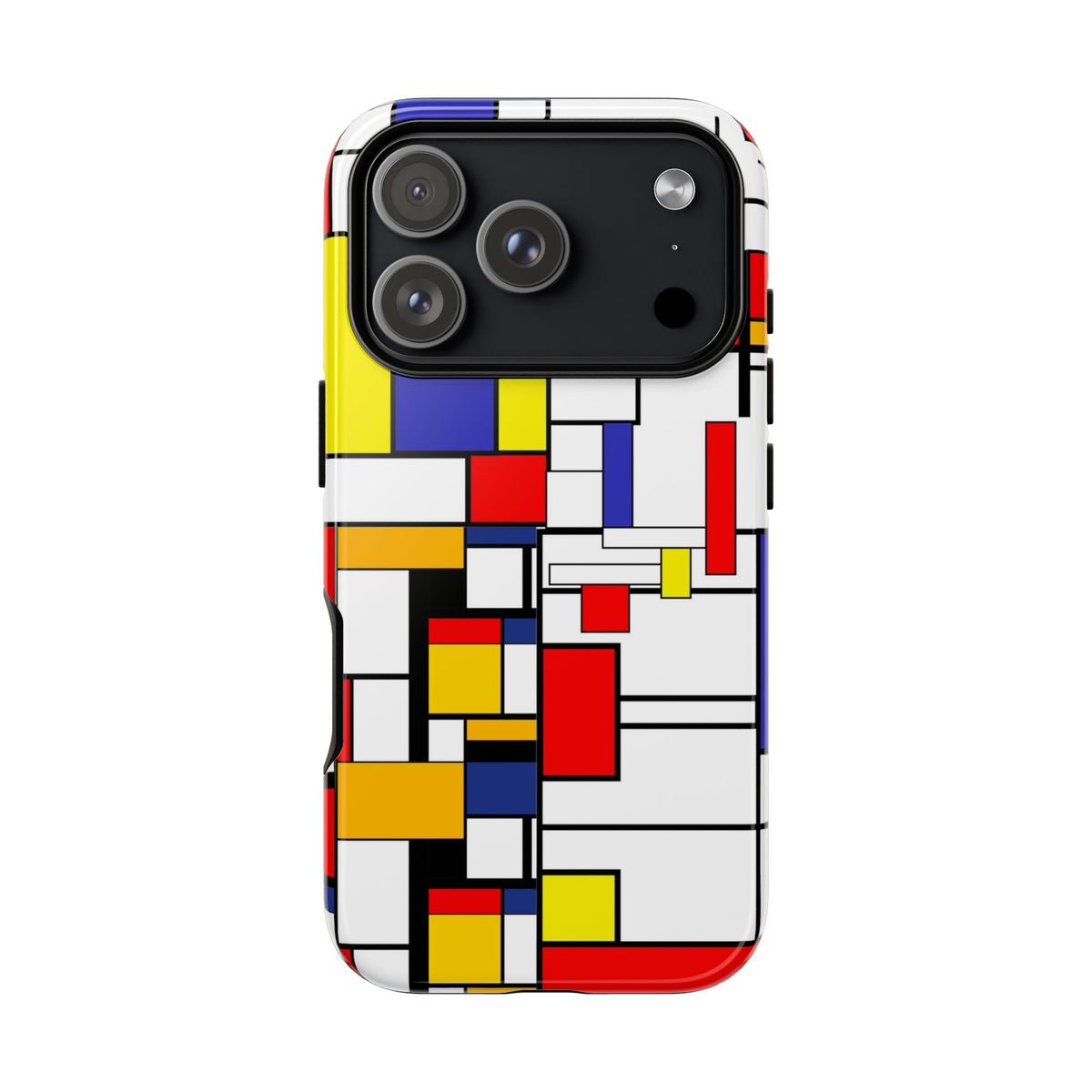 Retro Mod Mondrian, Mid Century Modern Style Tough Phone Case