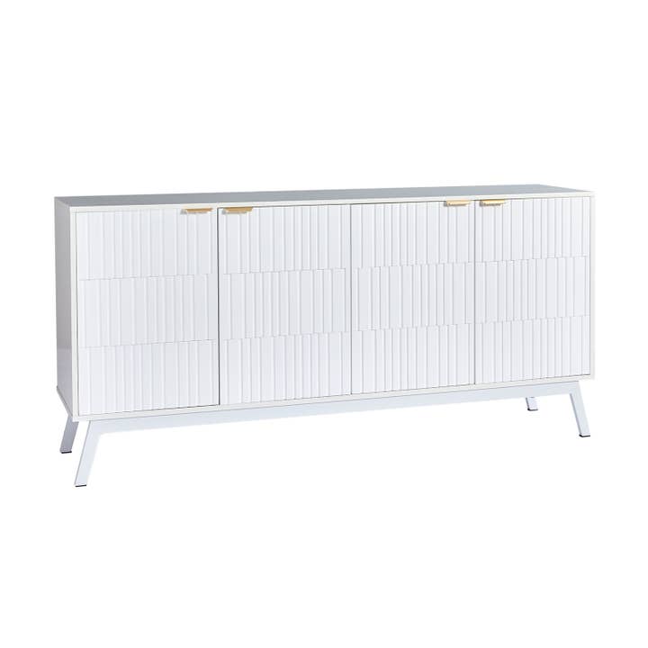 Wholesale Beat 63" Wide 4 door Sideboard
