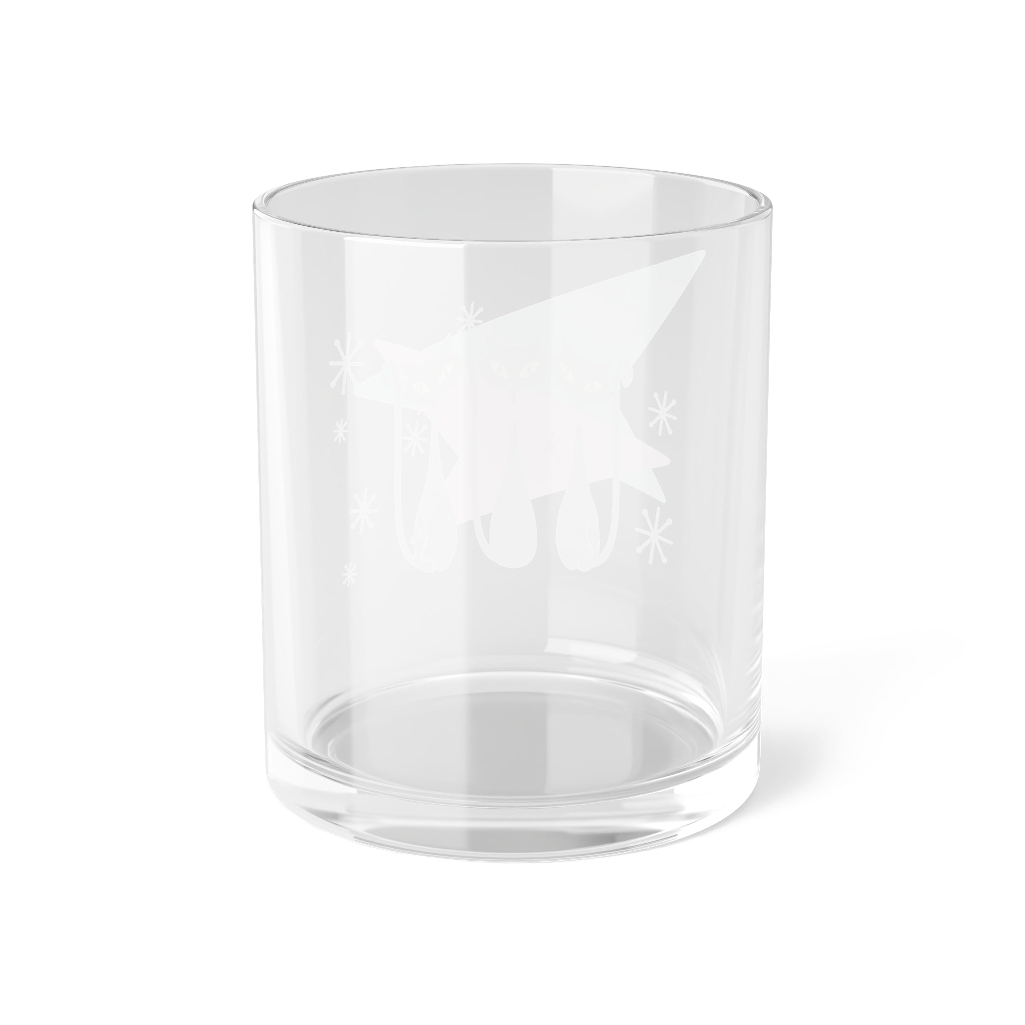 50s Atomic Cats, Kitschy Mid Century Modern Glass, Pink, Teal, Starbursts Bourbon, Gin, MCM Party DrinkwareBar Glass - Mid Century Modern Gal