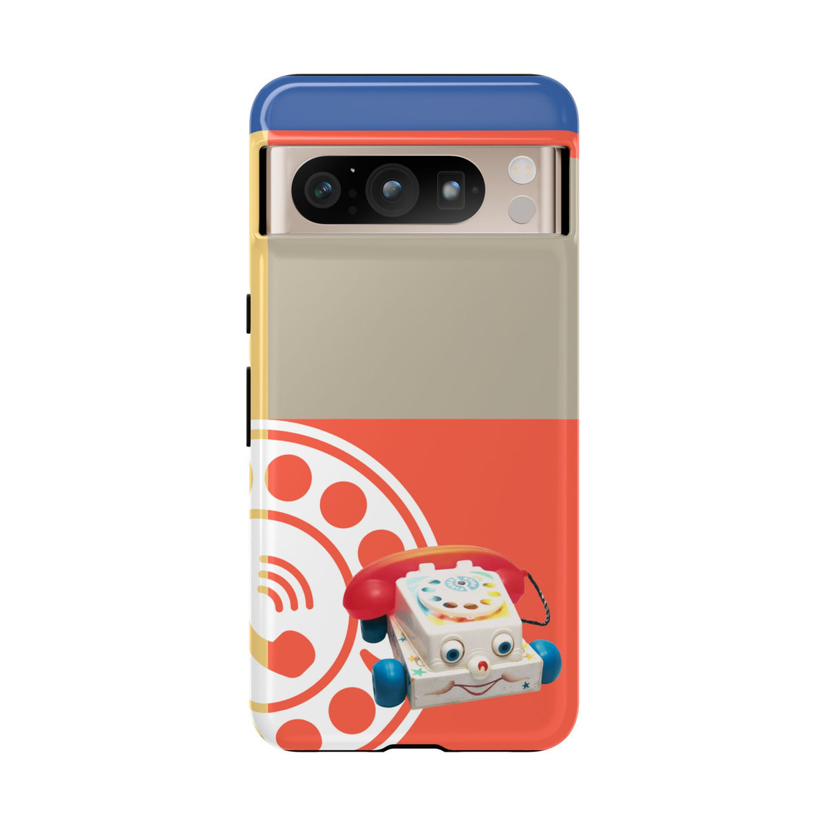 The First Original Phone, Eye Phone, Retro Kitschy Cute Rotary Phone, Tough Phone Cases
