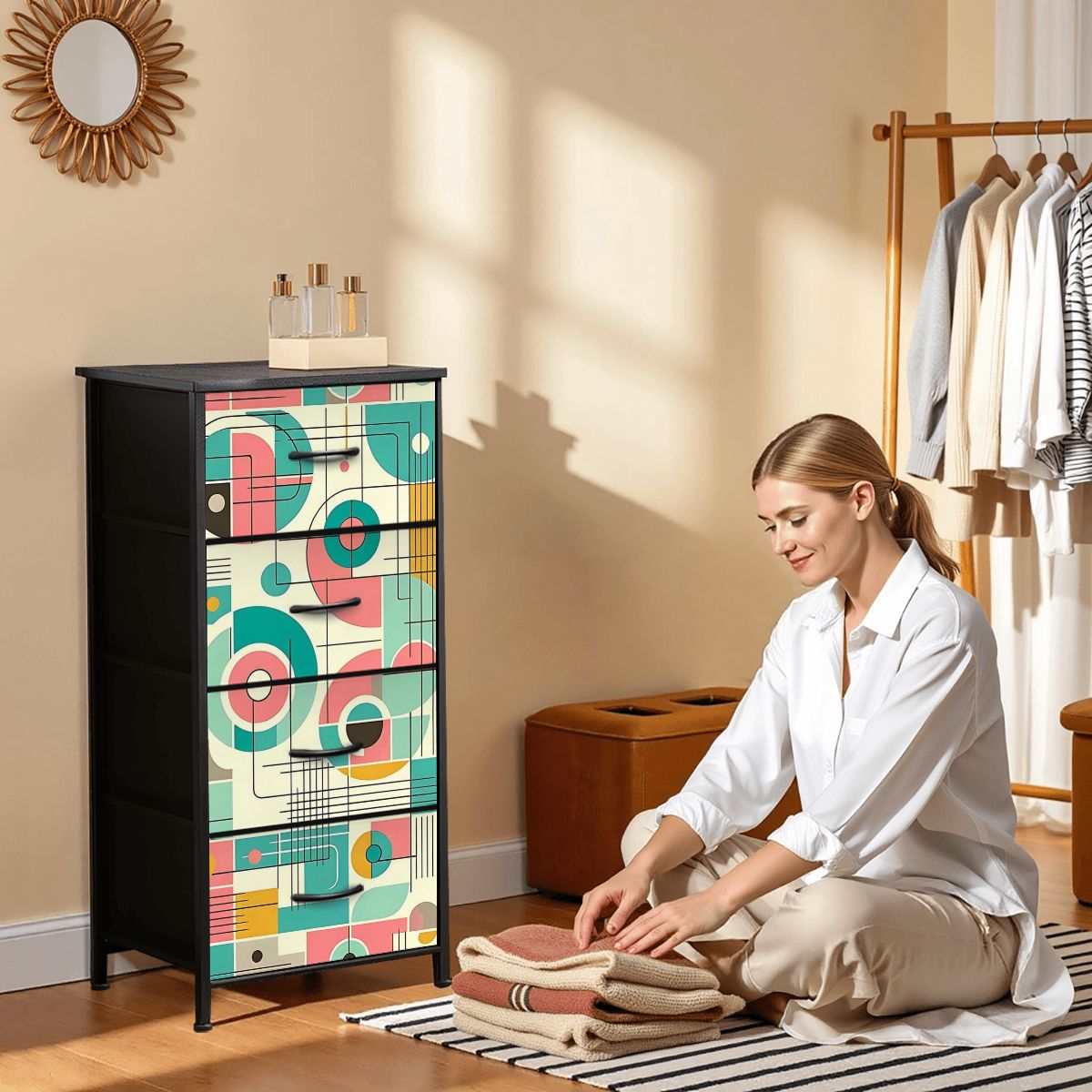 4-Drawer Dresser - Mid Century Modern Gal