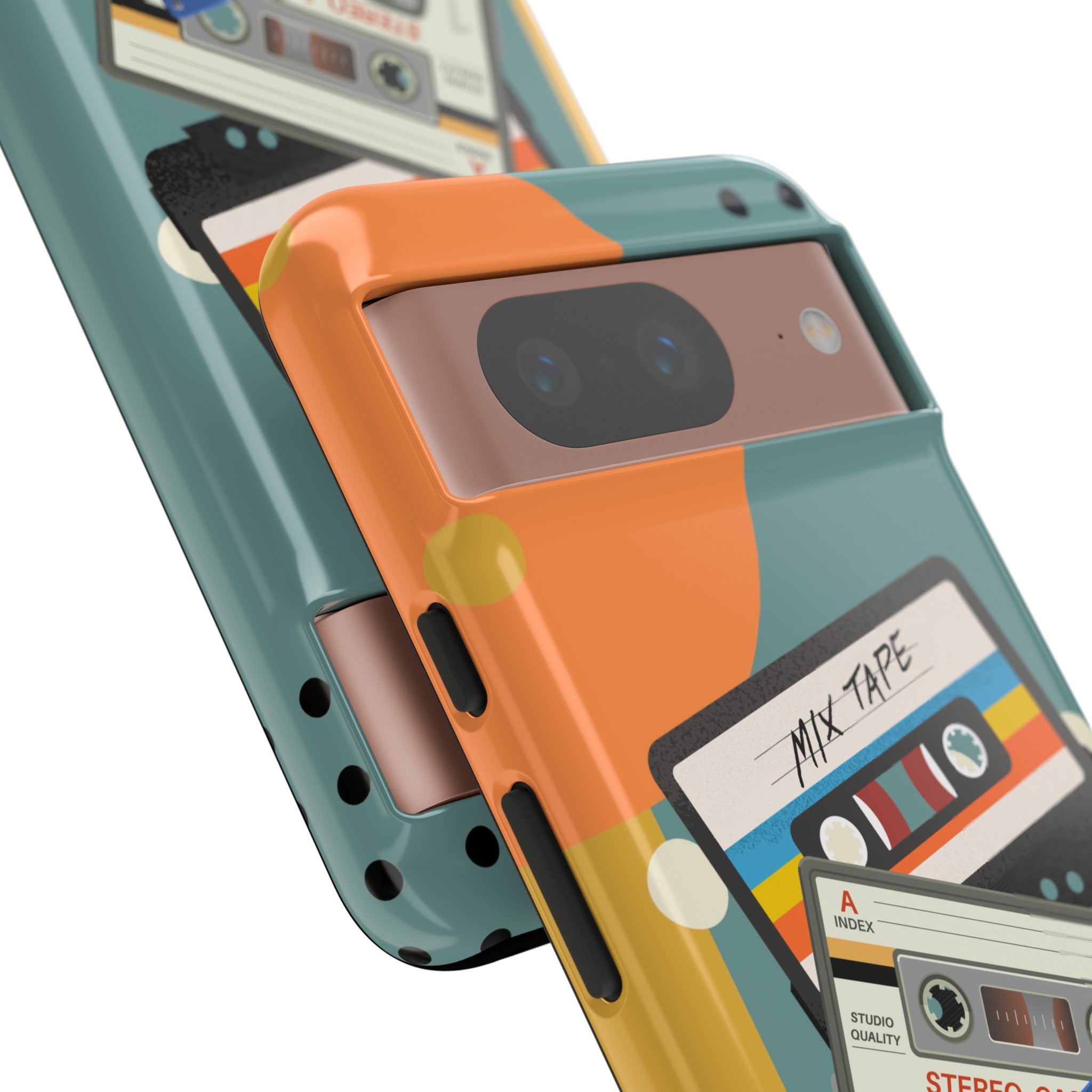 Gen X, Retro Cassettes Mid Mod Smart Phone Tough Cases