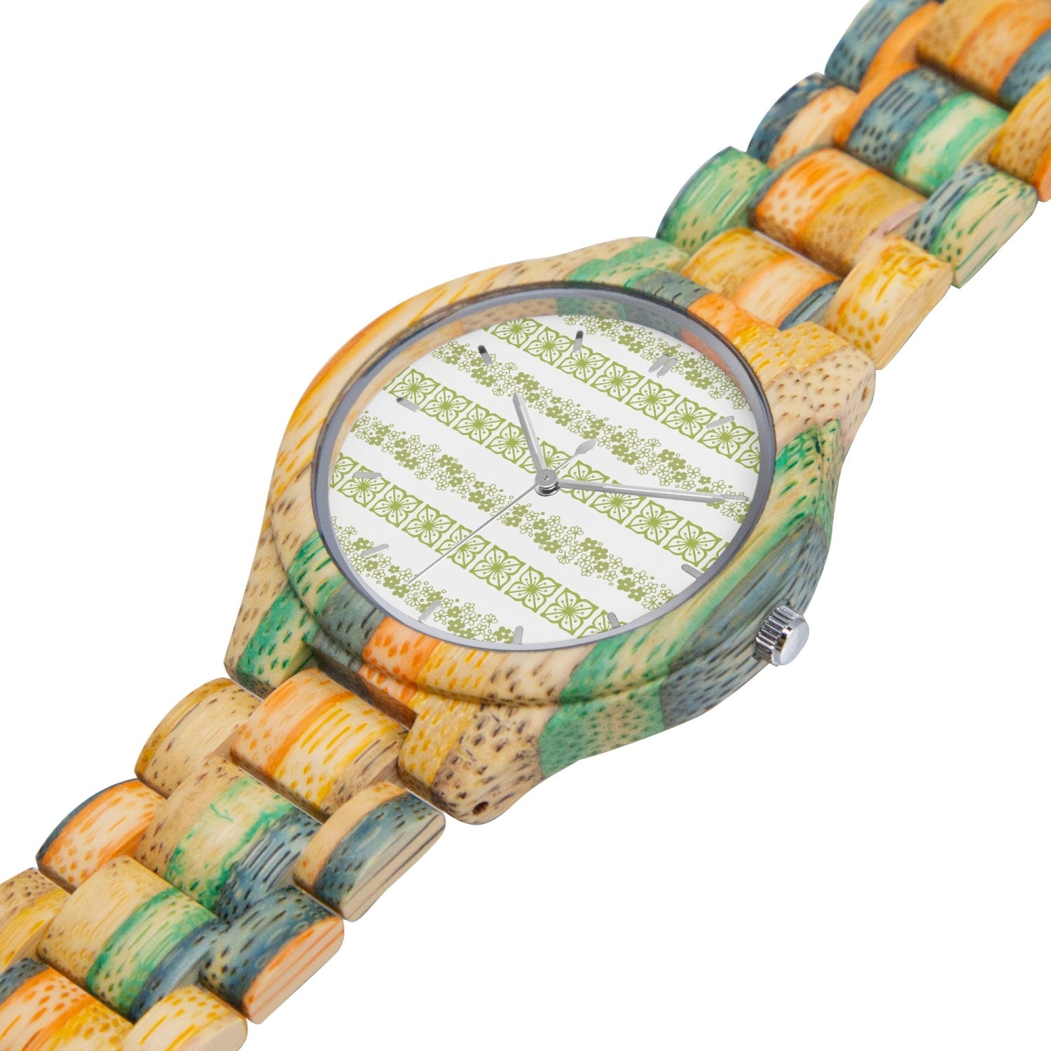 Pyrex Collector Special Unique Time Piece, Retro Bamboo Watch - Mid Century Modern Gal