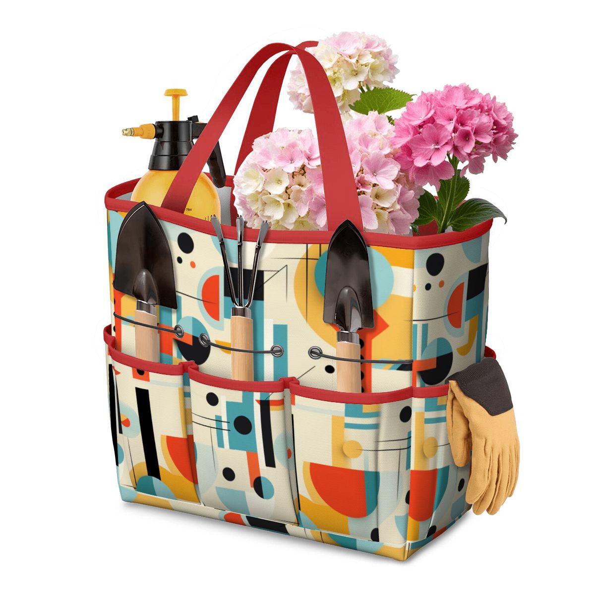 Mid Century Modern Bauhaus Designed Garden Tool Bag - Mid Century Modern Gal