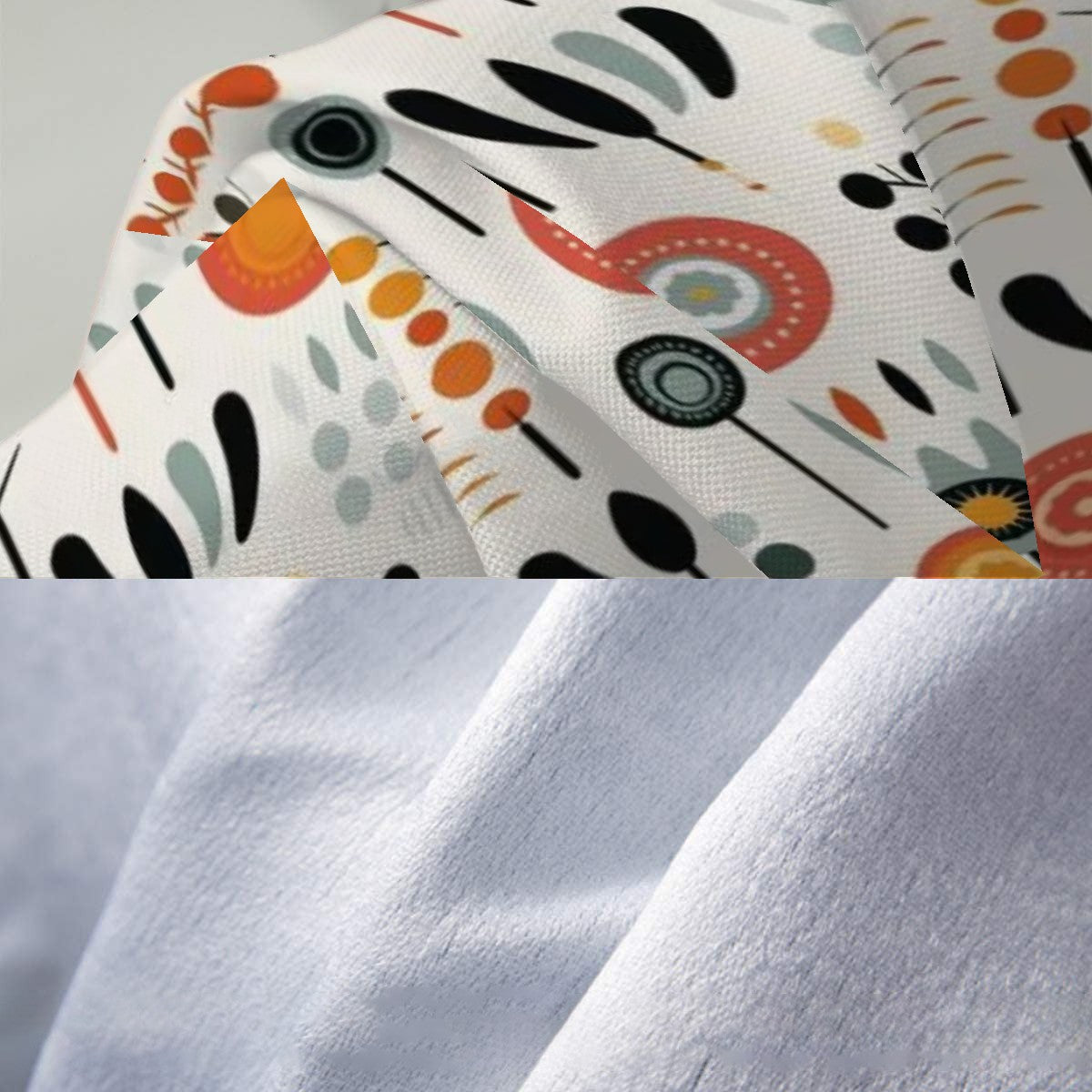 Mid Century Modern Scandinavian Flower Retro Mod Couch Covers Blanket - Mid Century Modern Gal