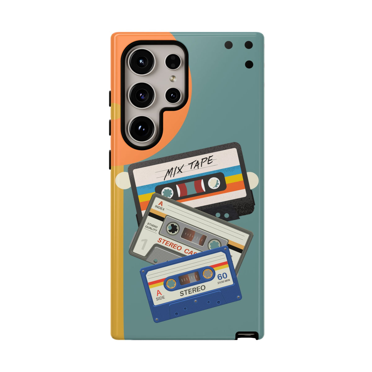 Gen X, Retro Cassettes Mid Mod Smart Phone Tough Cases