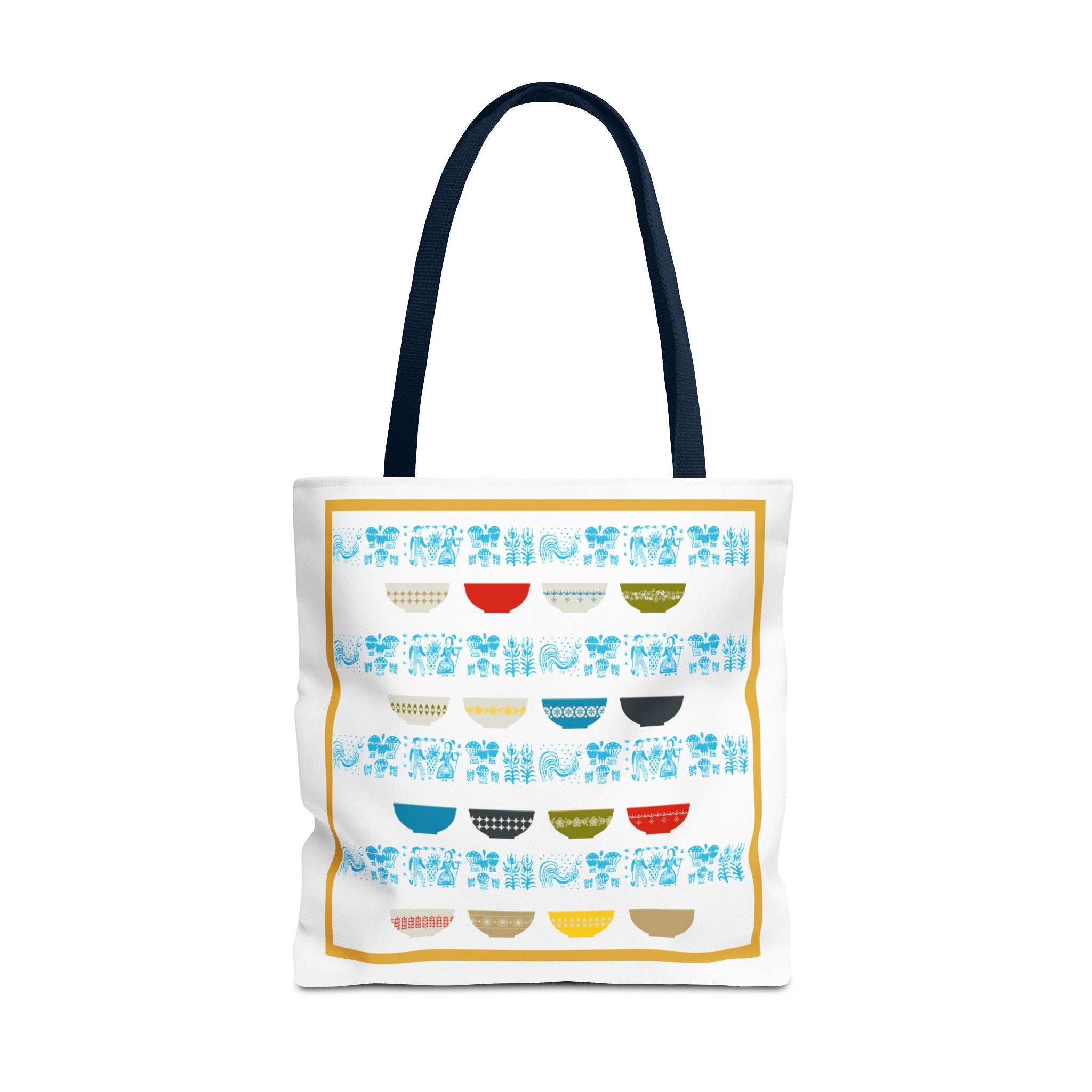 Pyrex Collector, Vintage Pyrex Lover, Kitschy Mod Everyday Tote Bag - Mid Century Modern Gal