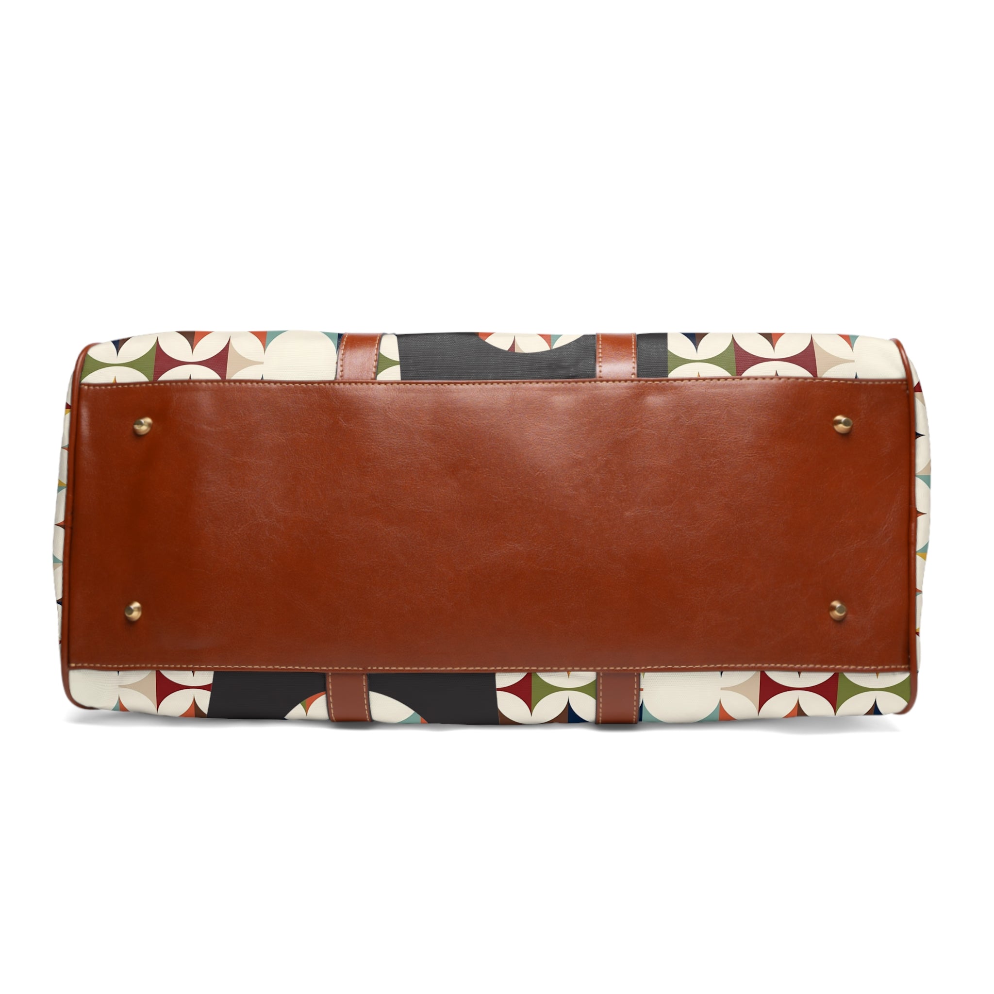 Mid Century Modern Atomic Cat Mid Mod Waterproof Travel Bag - Mid Century Modern Gal