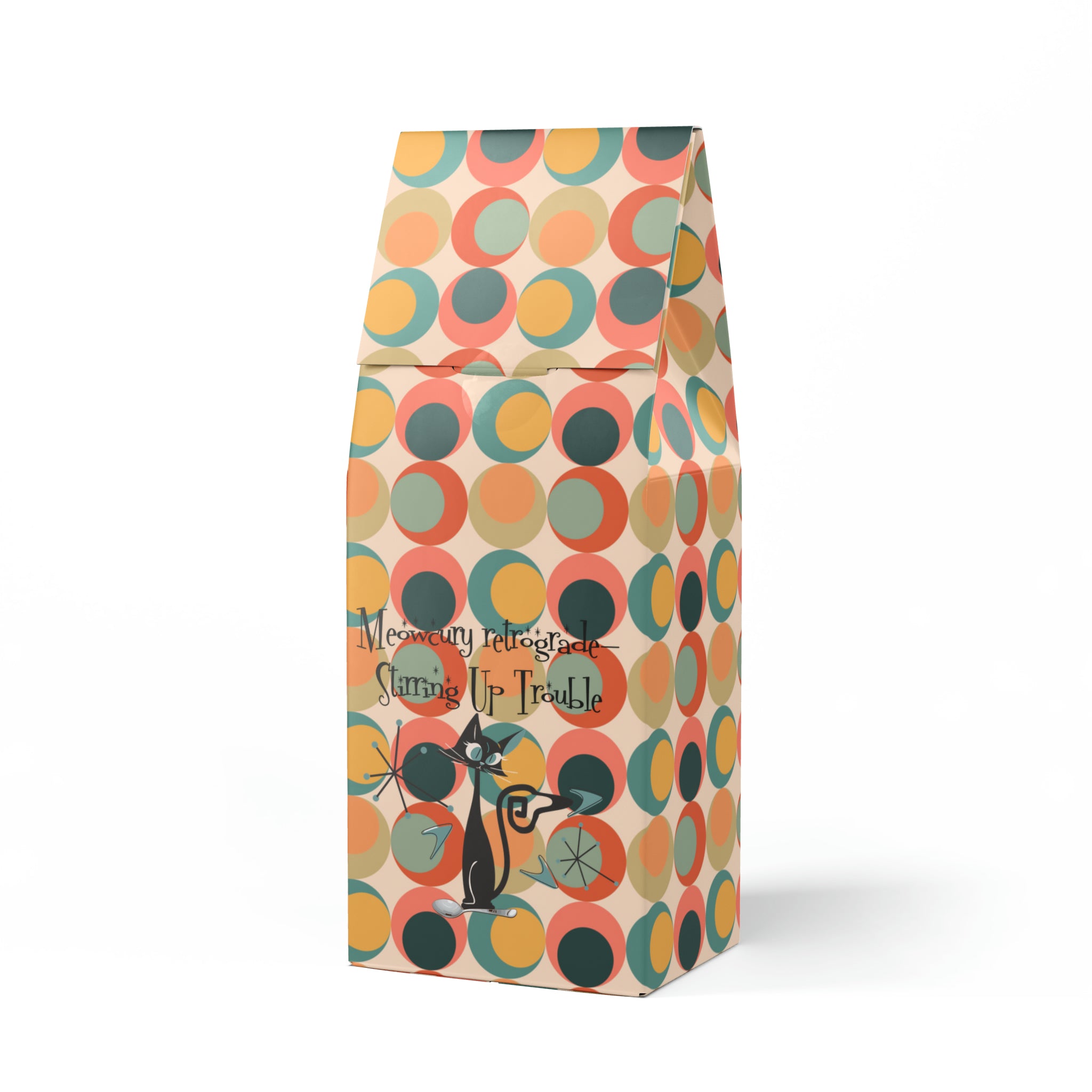 Atomic Java Jive Coffee Beans Or Ground Roast, Bitterroot Coffee Blend (Dark French Roast) By Mid Century Modern Gal - Mid Century Modern Gal