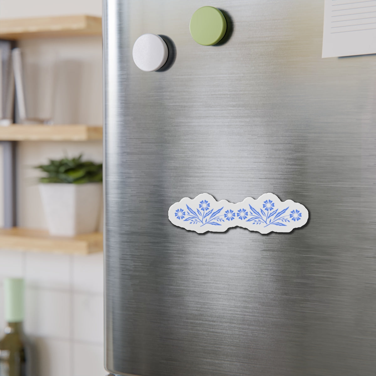 Pyrex Kitchen Cornflower Die-Cut Magnets - Mid Century Modern Gal