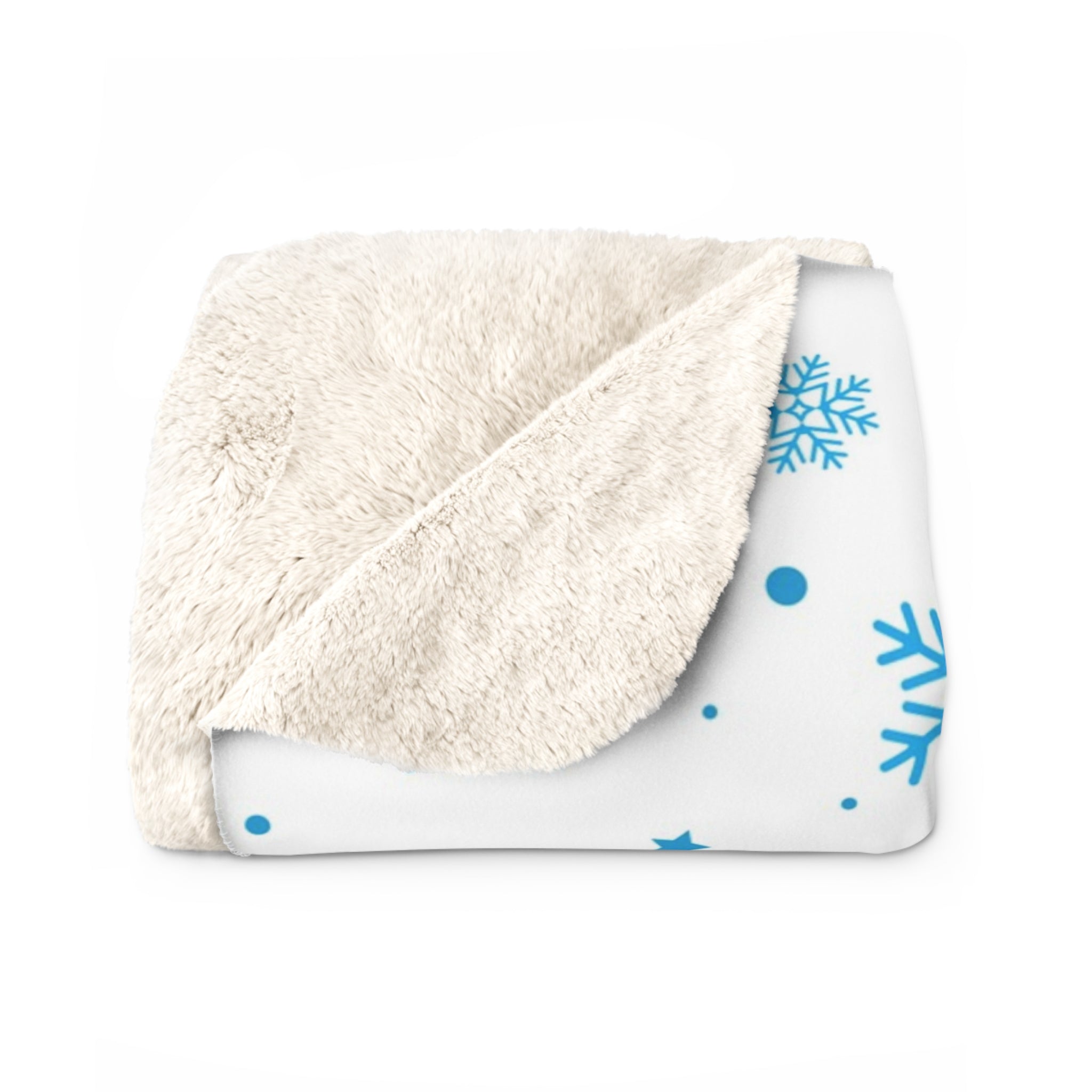 50s Christmas Fransican Starburst, Kitschy Snuggly Snowfake Blanket Gift - Mid Century Modern Gal