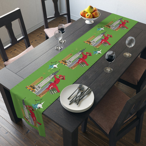 Mid Century Modern Christmas Glam Mod Gal City Life Table Runner