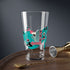 Atomic Cat Retro Barware, Space Kitties, Cats In Space, Mid Century Modern Atomic Living, MCM Drinkware Mixing Glass, 16oz - Mid Century Modern Gal