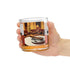 Modern Dude Bourbon Cigar Lounge Vintage-Inspired Rocks Glass 10oz - Perfect for Home Bars and Gift Giving - Mid Century Modern Gal