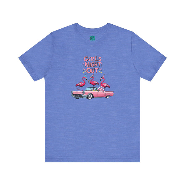 Girls Night Out Retro Fun Party Flamingo Tee