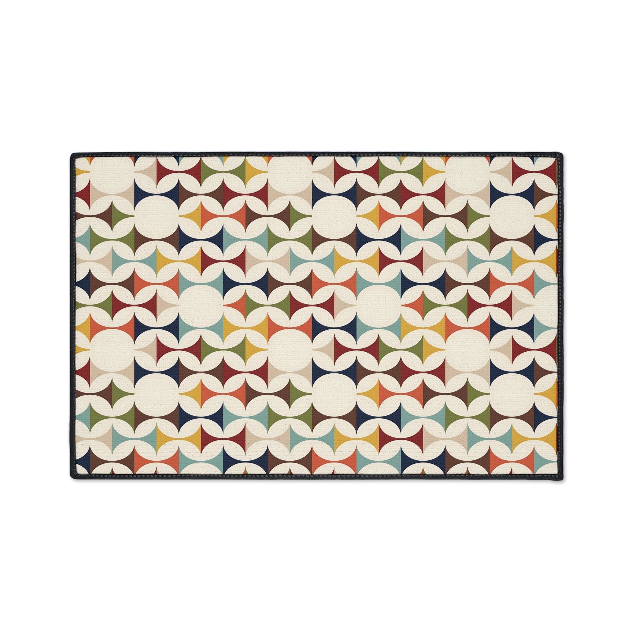 Mid Century Modern Scandinavian Designed Kitchen, Bath Heavy Duty Floor Mat - Mid Century Modern Gal