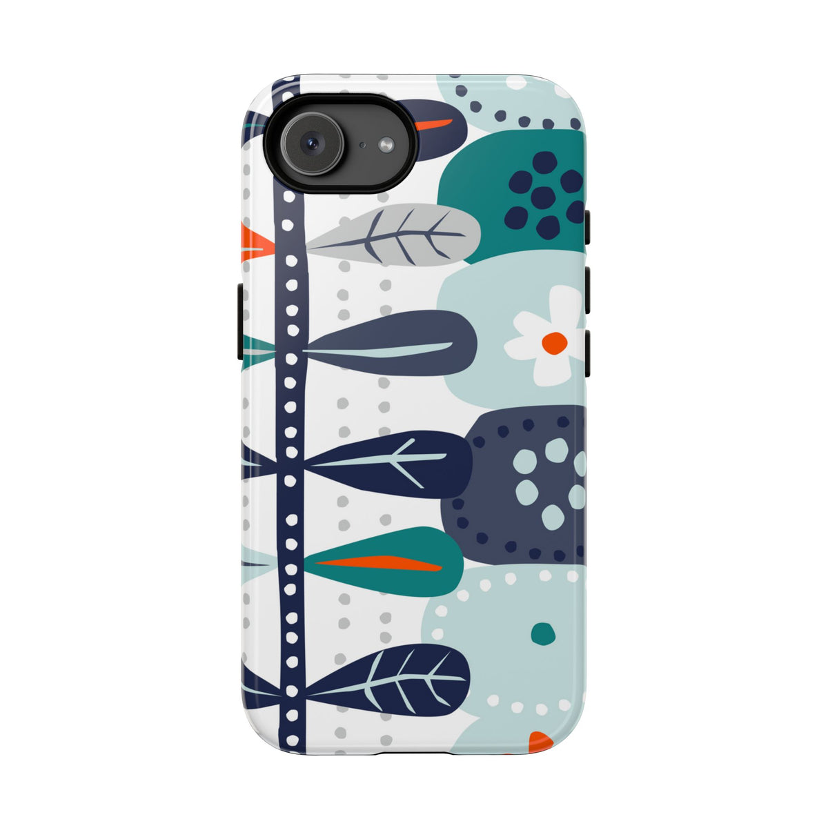 Scandinavian Modern Floral Nordic Hygge Tough Phone Case