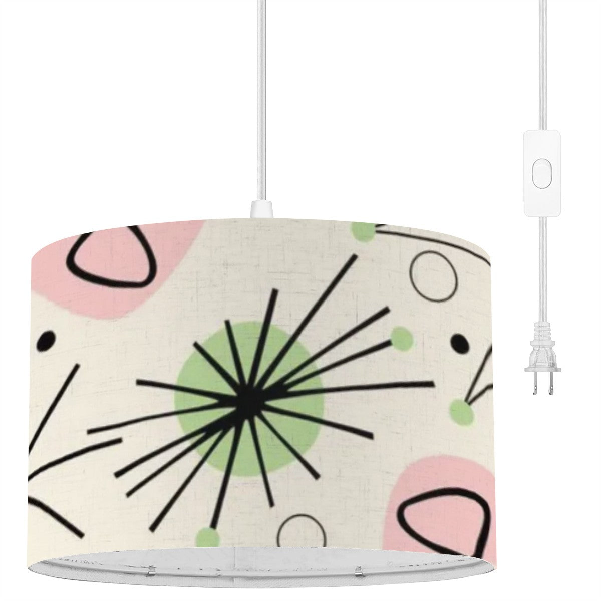 Atomic Home Living, Hanging Light Pendant, MCM Lighting - Mid Century Modern Gal