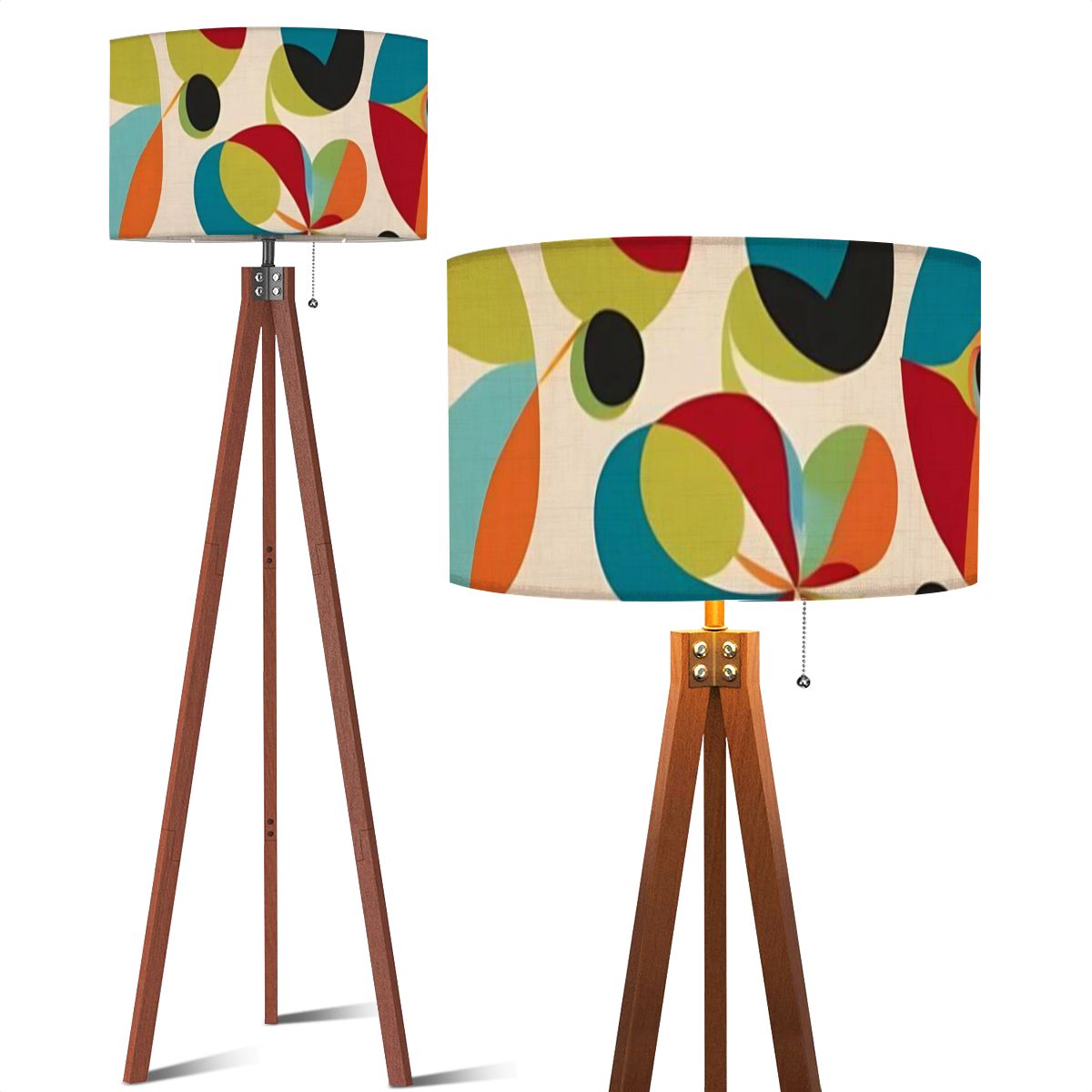 Tripod Floor Lamp (Made in USA) - Mid Century Modern Gal