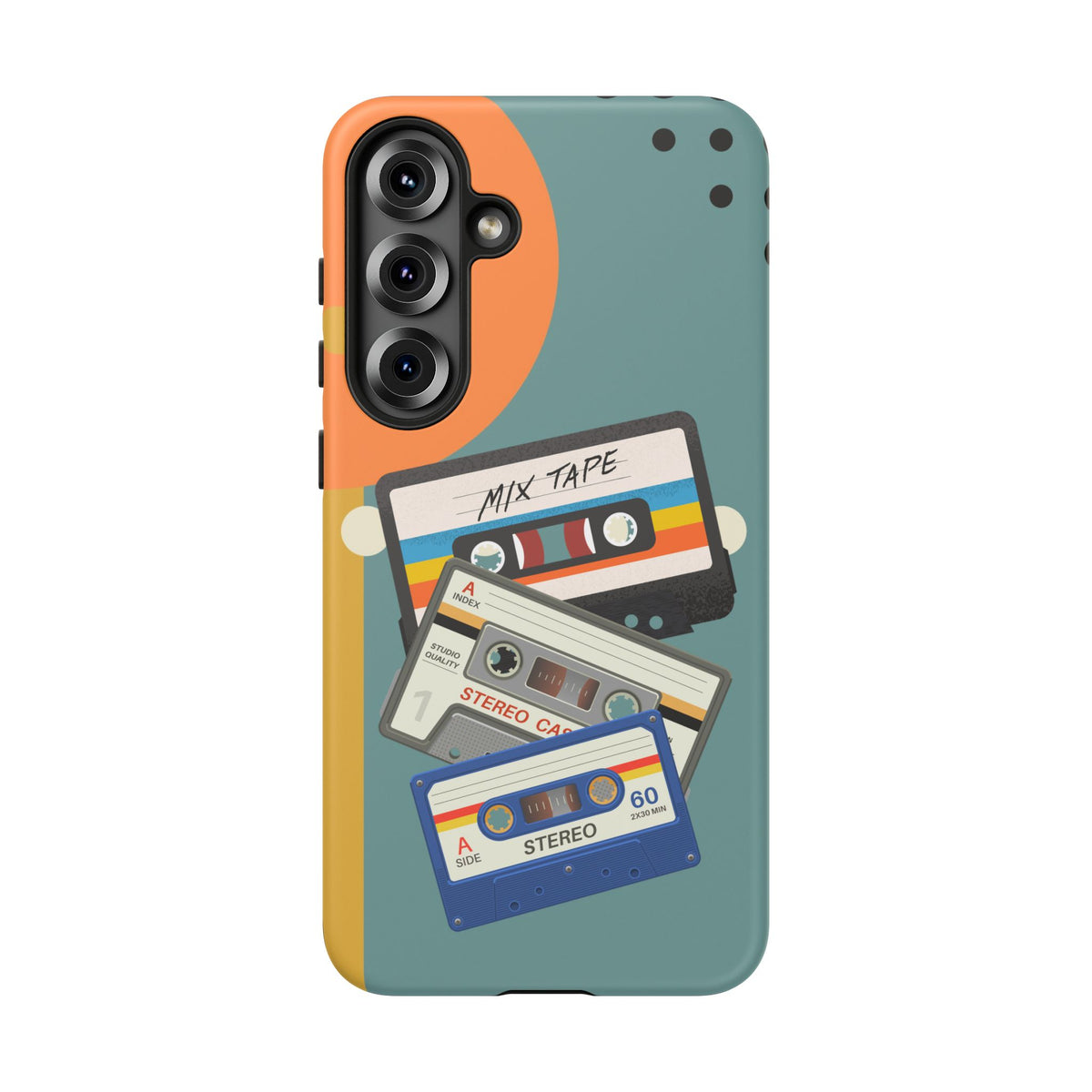 Gen X, Retro Cassettes Mid Mod Smart Phone Tough Cases
