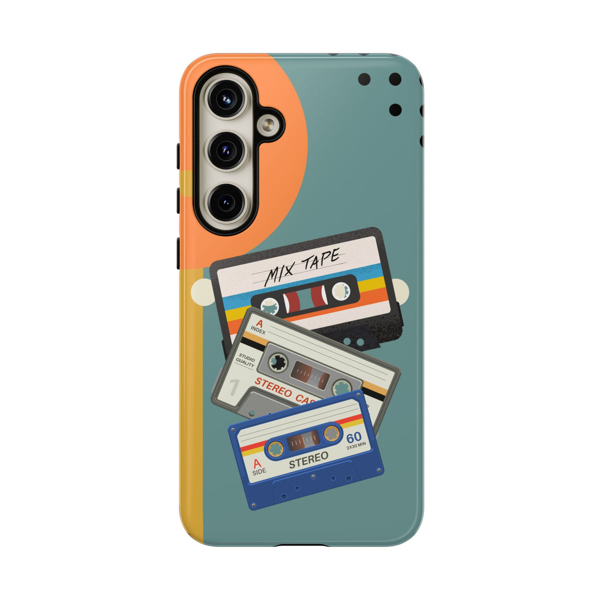 Gen X, Retro Cassettes Mid Mod Smart Phone Tough Cases