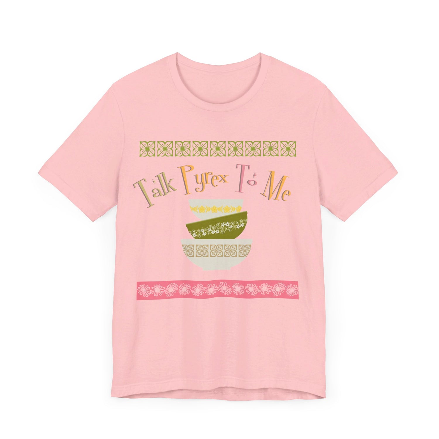 Pyrex Collector Retro T-Shirt, Pyrex Lover, Funny Quirky Collectors Edition By MCM GAL - Mid Century Modern Gal