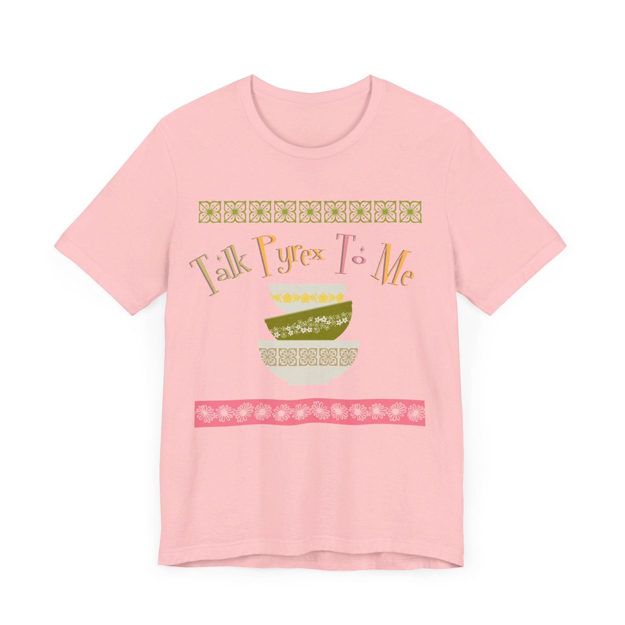 Pyrex Collector Retro T-Shirt, Pyrex Lover, Funny Quirky Collectors Edition By MCM GAL - Mid Century Modern Gal