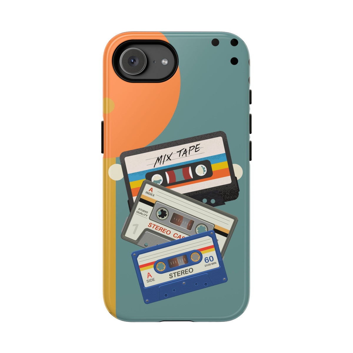Gen X, Retro Cassettes Mid Mod Smart Phone Tough Cases