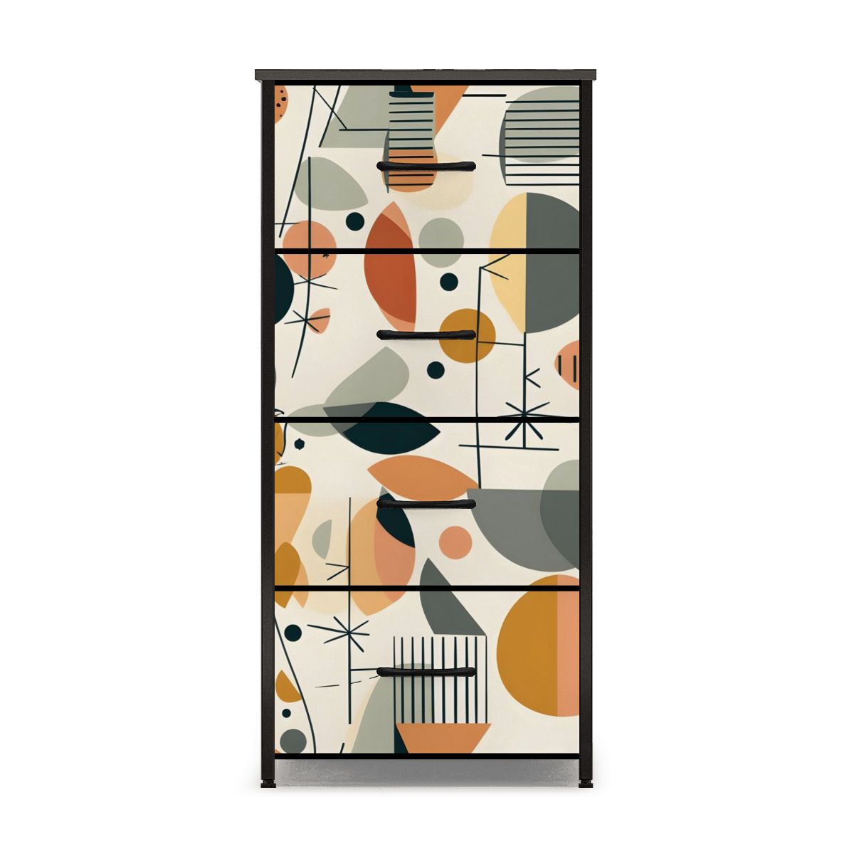 4-Drawer Dresser - Mid Century Modern Gal