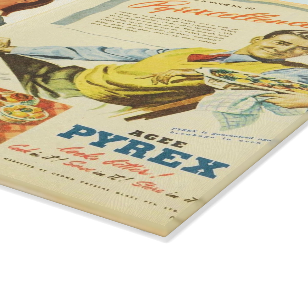 Vintage Ad 1940's, 50's Retro Kitchen, Collectors Mid Century Modern Cutting Board - Mid Century Modern Gal