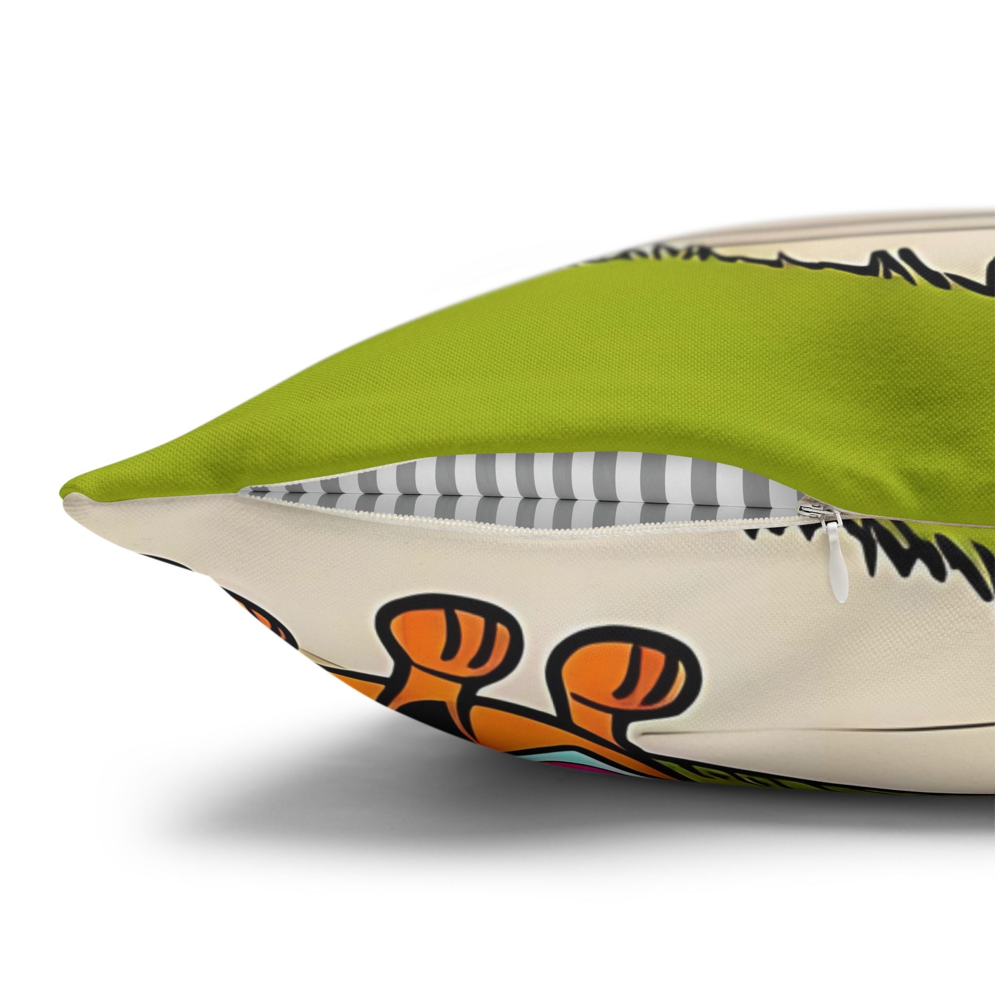 Doxie Dog Dwelling, Kitschy Mid Century Modern Pillow COVER Only - Mid Century Modern Gal