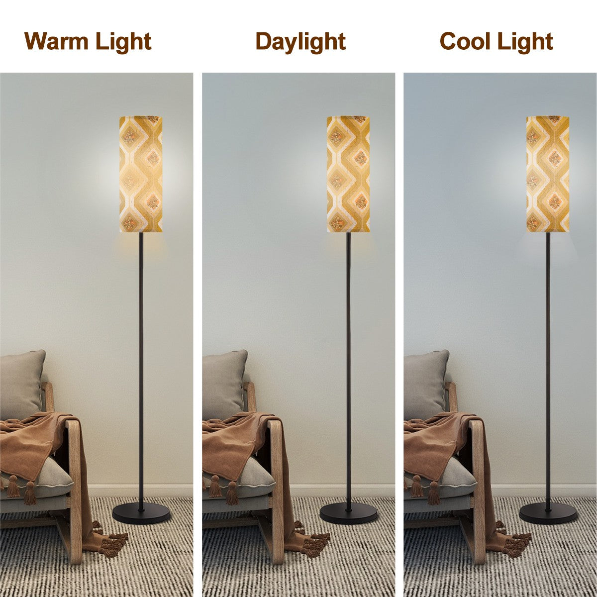Merry Mushroom Groovy Retro 70s Floor Lamp - Mid Century Modern Gal