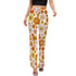Retro Style 70s Flower Power Hipster Flared Pants - Mid Century Modern Gal