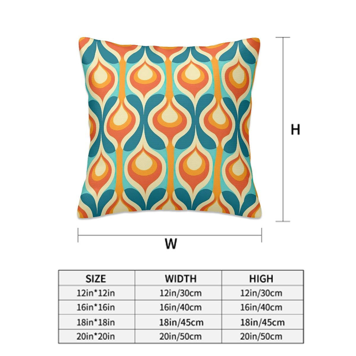 Mid Century Modern Groovy Mod Pillow COVERS - Mid Century Modern Gal