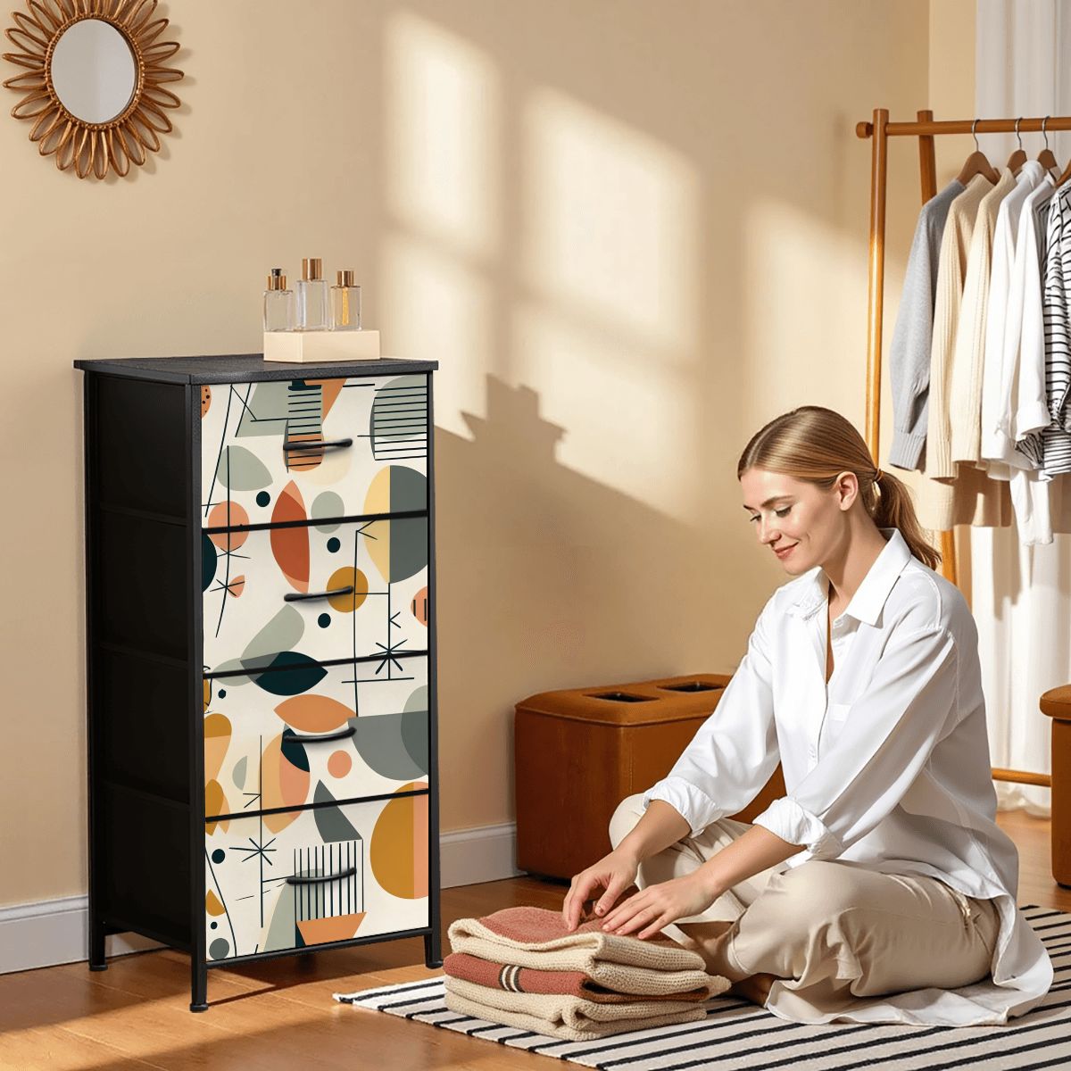 4-Drawer Dresser - Mid Century Modern Gal